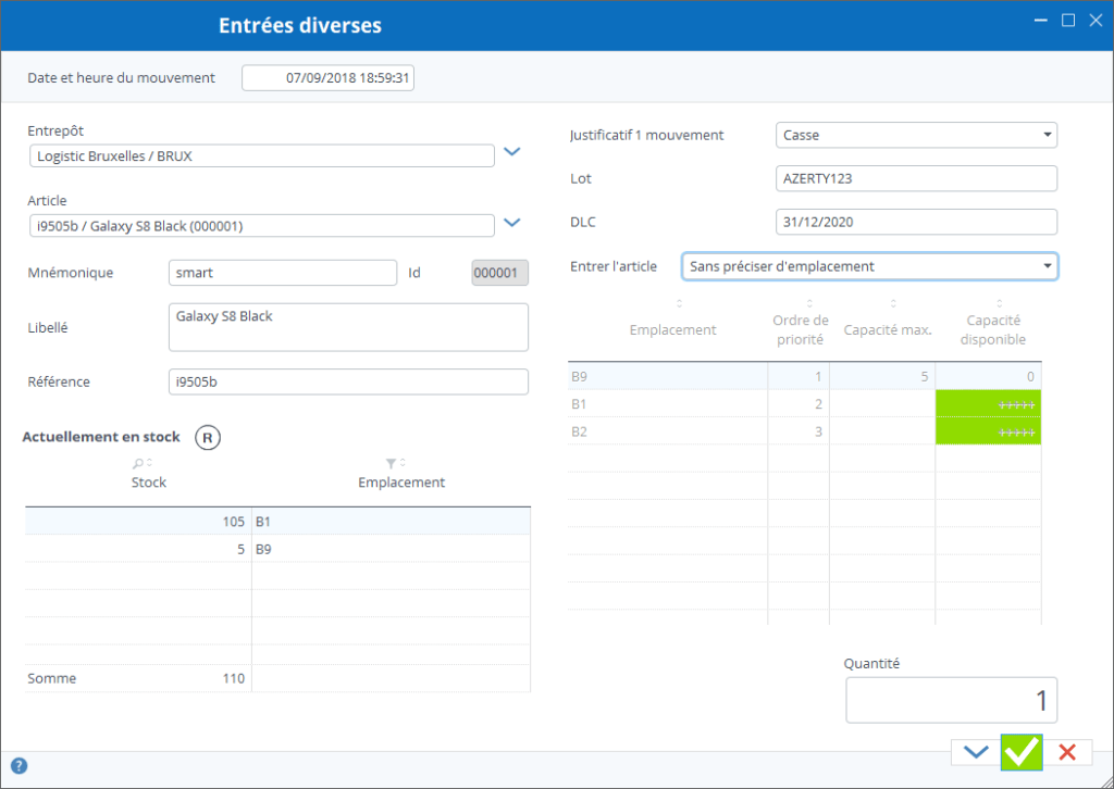 Logiciel de gestion de stock Stock It Easy